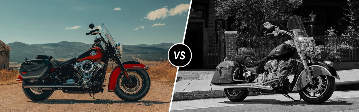 2025 Harley-Davidson® Heritage Classic vs 2025 Indian Springfield near Syracuse, NY